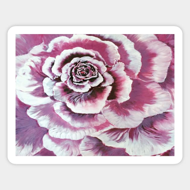 Rose Sticker by Almanzart